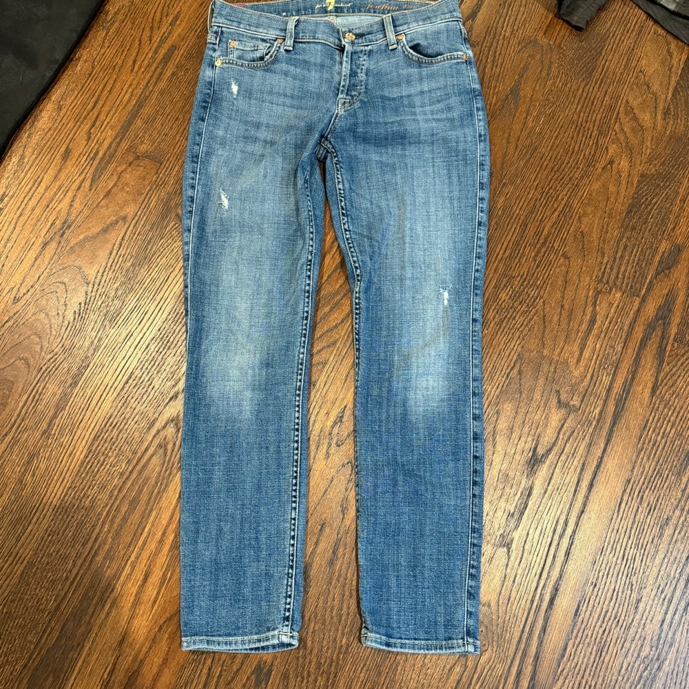7 for all mankind Josephine skinny boyfriend size 24